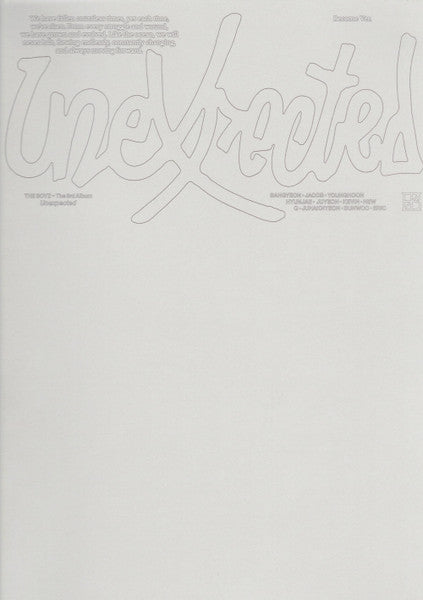 BOYZ - UNEXPECTED (THE 3RD ALBUM/BEGIN VER./BECOME VER./BREAKTHROUGH VER.)