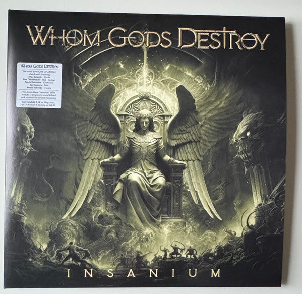 WHOM GODS DESTROY - INSANIUM (2LP)