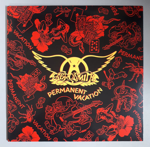 AEROSMITH - PERMANENT VACATION (RED/BLACK MARBLE VINYL/180G)