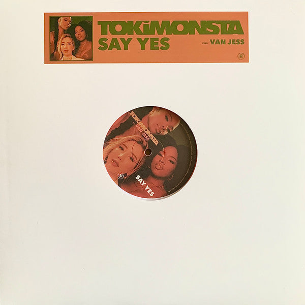 TOKIMONSTA - SAY YES (FT. VANJESS) (ORANGE VINYL)