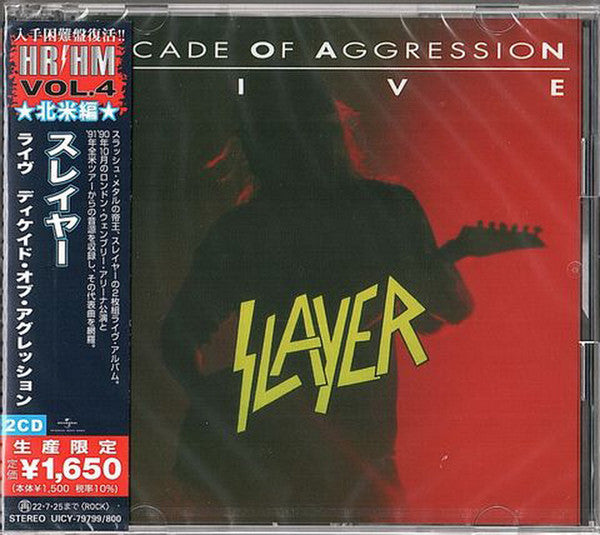SLAYER - LIVE: DECADE OF