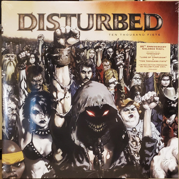 DISTURBED - TEN THOUSAND FISTS (2LP/YELLOW FLAME VINYL)