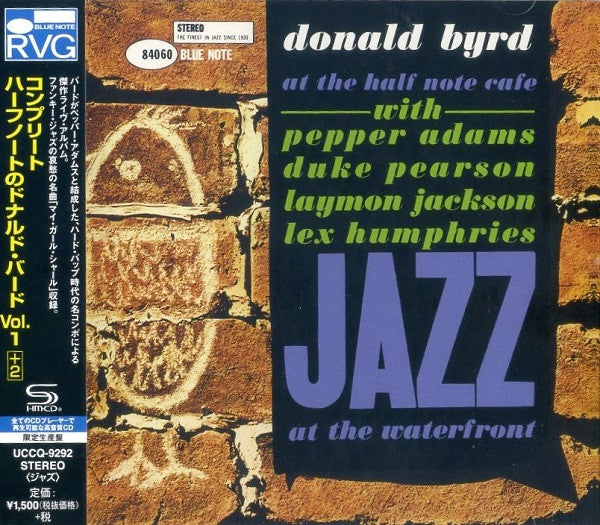 BYRD,DONALD - AT THE HALF NOTE CAFE. VOL.1 (SHM/BONUS TRACK/REMASTERED/REISSUE)