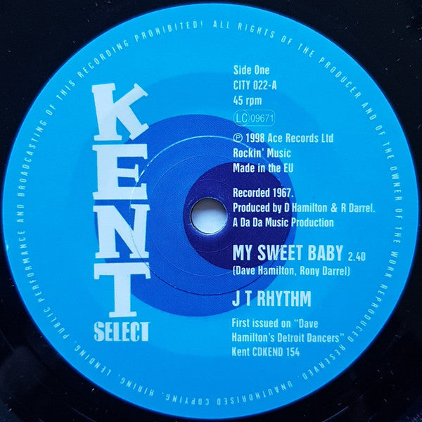 RHYTHM JT / TOLBERT O.C. - MY SWEET BABY / ALL I WANT IS YOU