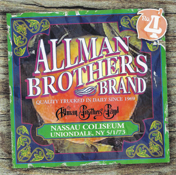 ALLMAN BROTHERS BAND - NASSAU COLISEUM NY 5/1/73