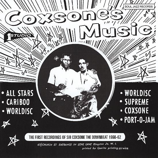 SOUL JAZZ RECORDS - COXSONE'S MUSIC