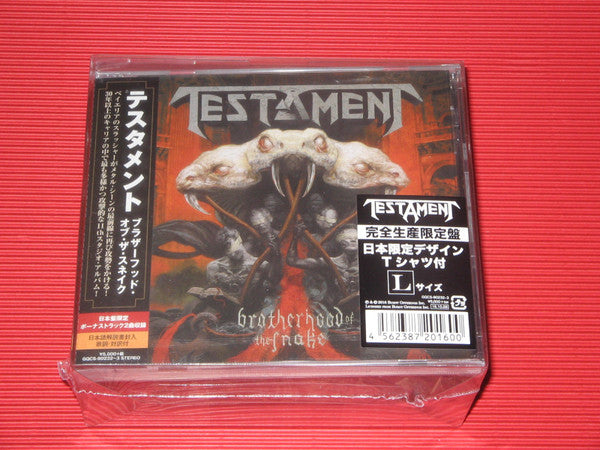 TESTAMENT - BROTHERHOOD OF SNAKE (LTD)