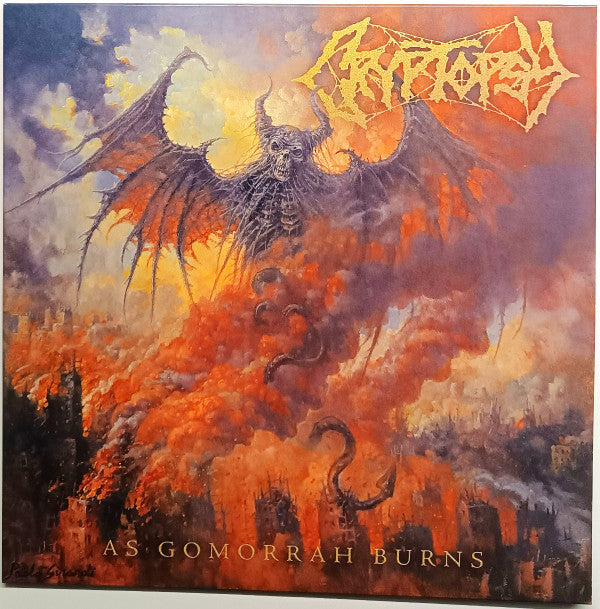 CRYPTOPSY - AS GOMORRAH BURNS (COPPER VINYL)