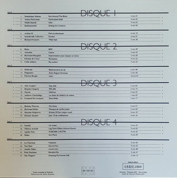 MOLECULE - MUSIC FOR CONTAINMENT (4LP/IMPORT)