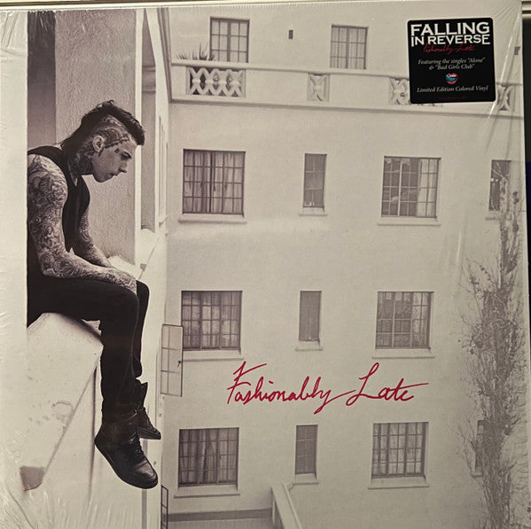 FALLING IN REVERSE - FASHIONABLY LATE (ANNIVERSARY EDITION/PINK/CLEAR VINYL)