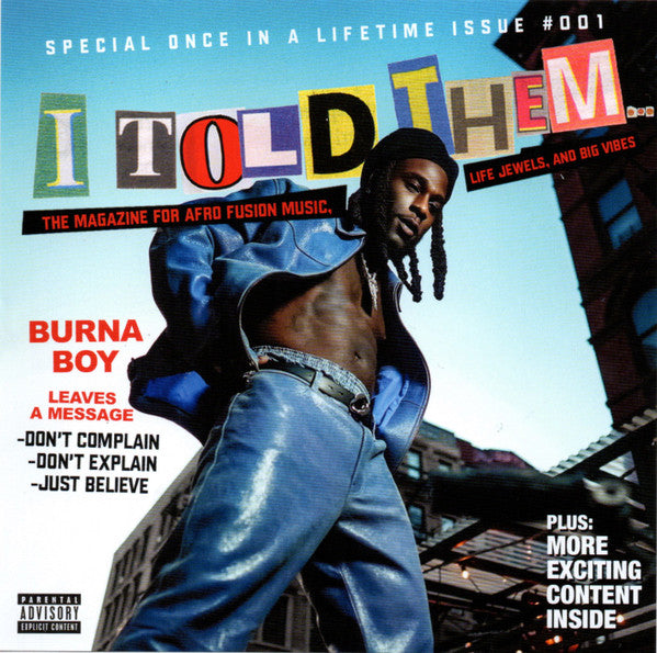 BURNA BOY - I TOLD THEM...