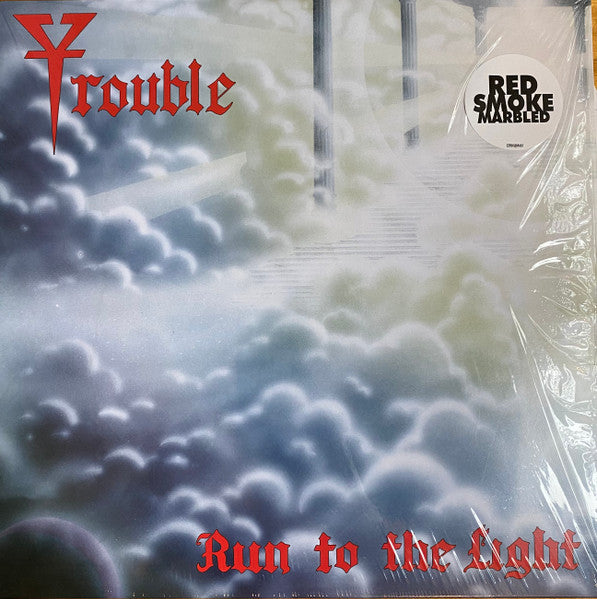 TROUBLE - RUN TO THE LIGHT (RED SMOKE MARBLED VINYL)