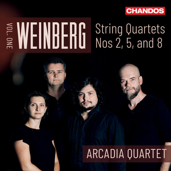 ARCADIA QUARTET - WEINBERG: STRING QUARTETS VOL.1 - NOS. 2 5 & 8