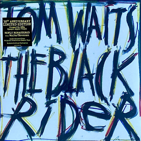 WAITS,TOM - BLACK RIDER (OPAQ APPLE VINYL)