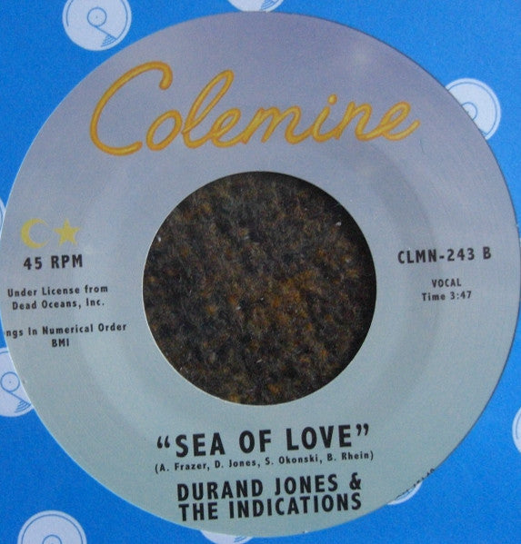 JONES,DURAND & THE INDICATIONS - PRIVATE SPACE / SEA OF LOVE
