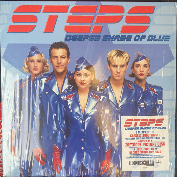 STEPS - DEEPER SHADE OF BLUE - THE REMIXES (ZOETROPE PICTURE DISC) (RSD 2024)