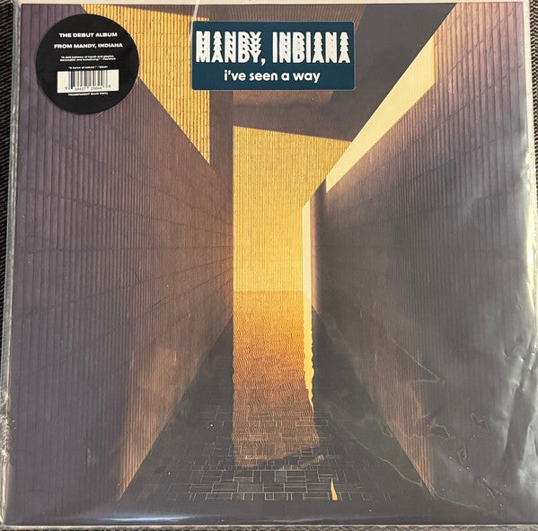 MANDY,INDIANA - I'VE SEEN A WAY (CLEAR BLUE VINYL)