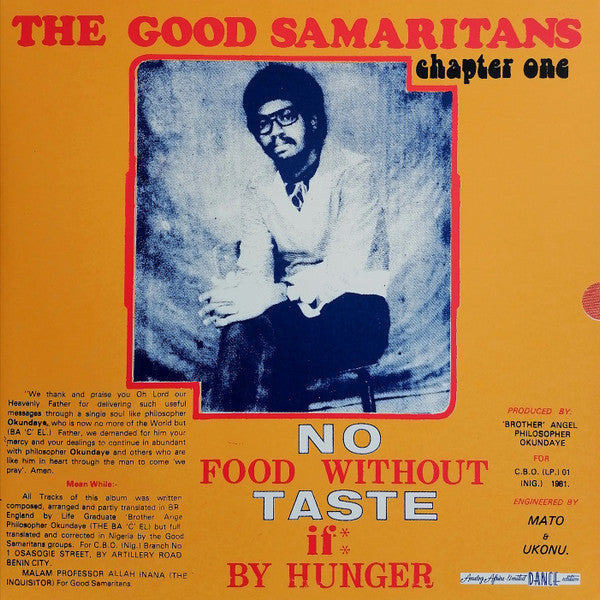 GOOD SAMARITANS - NO FOOD WITHOUT TASTE IF BY HUNGER