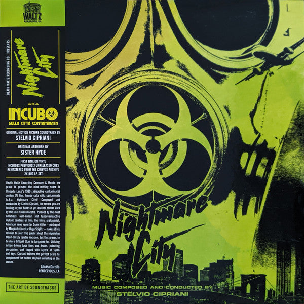 CIPRIANI,STELVIO - NIGHTMARE CITY OST (2LP/140G/NEON GREEN VINYL)
