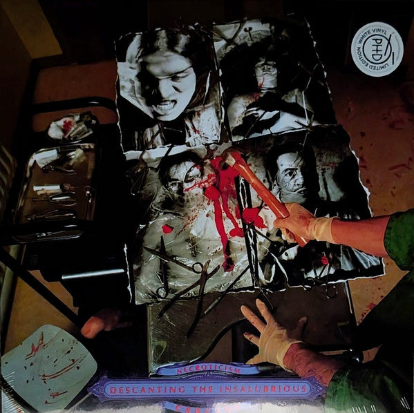 CARCASS - NECROTICISM - DESCANTING THE INSALUBRIOUS (WHITE VINYL)