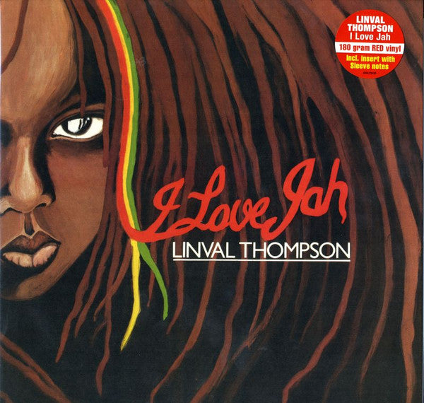 THOMPSON,LINVAL - I LOVE JAH (RED VINYL)