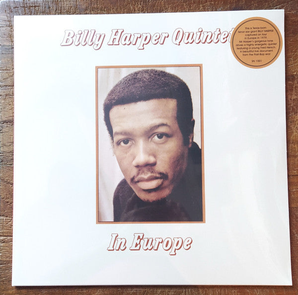 HARPER,BILLY QUINTET - IN EUROPE