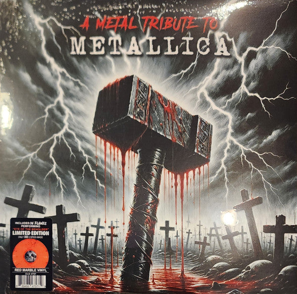 VARIOUS ARTISTS - METAL TRIBUTE TO METALLICA (RED VINYL)