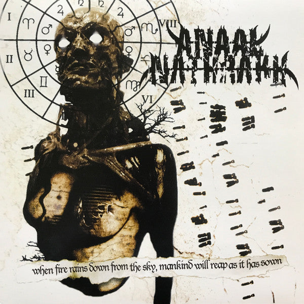 ANAAL NATHRAKH - WHEN FIRE RAINS DOWN FROM THE SKY MANKIND WILL REAP AS IT HAS SOWN (CLEAR ASH GREY MARBLED VINYL)