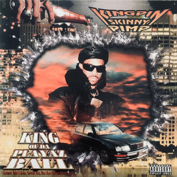 KINGPIN SKINNY PIMP - KING OF DA PLAYAZ BALL (2LP)