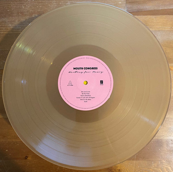 MOUTH CONGRESS - WAITING FOR HENRY (2LP/BLUE & TRANSLUCENT TAN VINYL)
