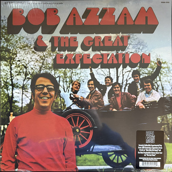 AZZAM,BOB & THE GREAT EXPECTATION - BOB AZZAM & THE GREAT EXPECTATION (REMASTERED) (FIRE ORANGE VINYL)