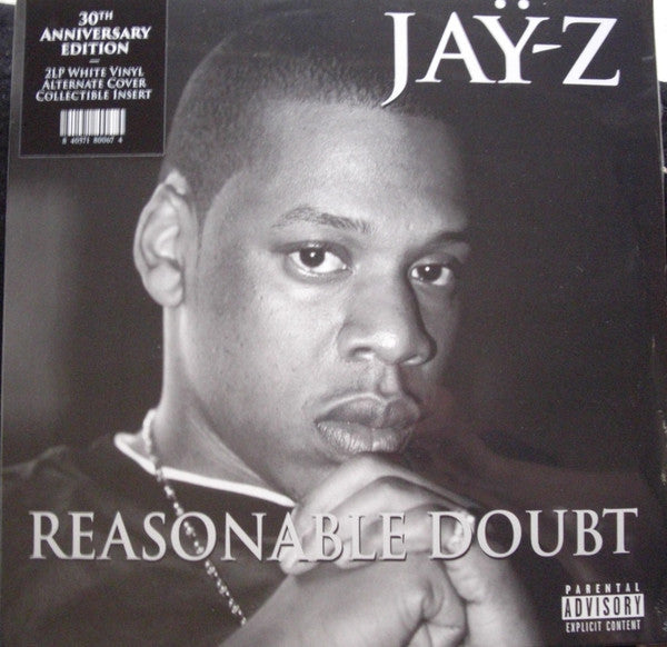 JAY-Z - REASONABLE DOUBT (WHITE VINYL) (2LP)