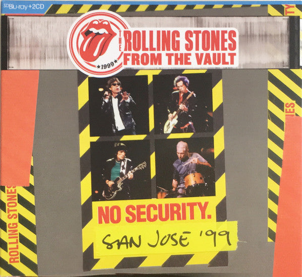 ROLLING STONES - FROM THE VAULT: NO SECURITY SAN JOSE 99 (BLU-RAY/2CD)
