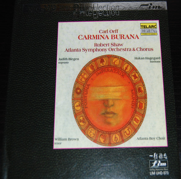 SHAW,ROBERT / ATLANTA SYMPHONY ORCHESTRA & CHORUS - CARL ORFF CARMINA BURANA