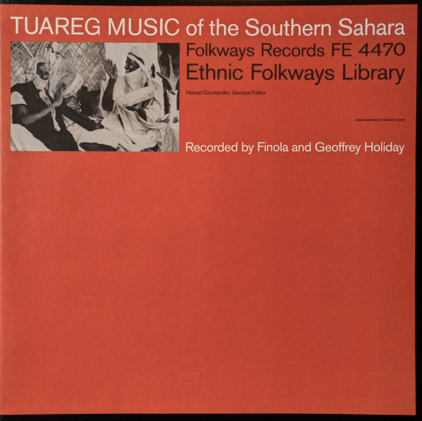 VARIOUS ARTISTS - TUAREG MUSIC OF THE SOUTHERN SAHARA