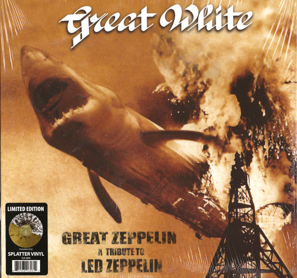 GREAT WHITE - GREAT ZEPPELIN - TRIBUTE TO LED ZEPPELIN (BLACK/WHITE VINYL)