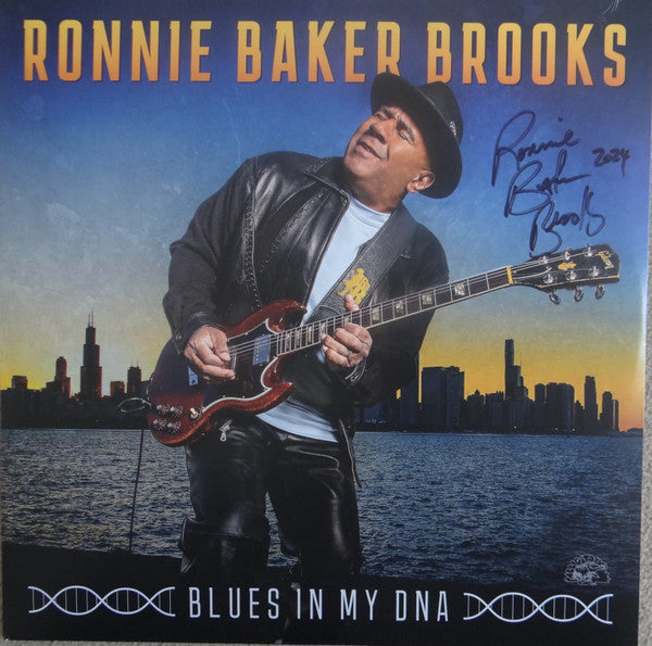 BROOKS RONNIE BAKER - BLUES IN MY DNA (CLEAR BLUE VINYL)