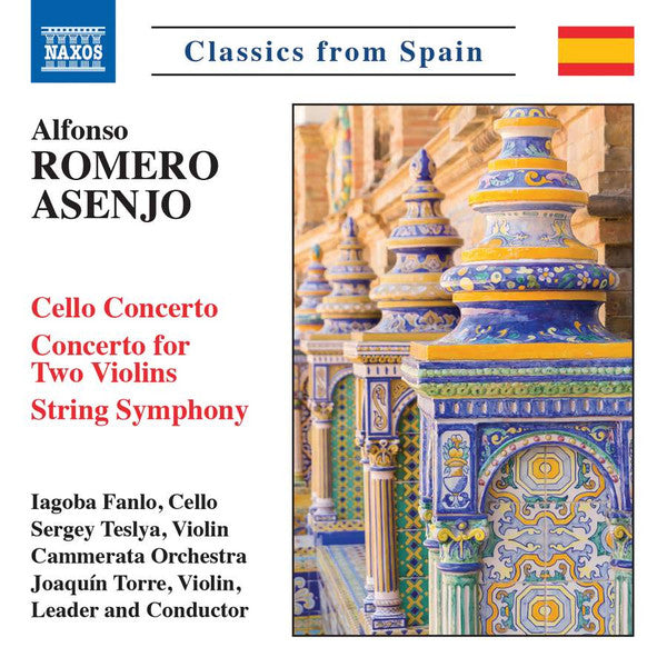 TORRE,JOAQUIN; CAMMERATA ORCHESTRA; IAGOBA FANLO; SERGEY TESLYA - ASENJO: CELLO CONCERTO; CONCERTO FOR 2 VIOLINS; STRING SYMPHONY