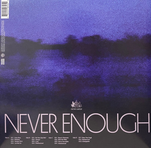 CAESAR DANIEL - NEVER ENOUGH (ORANGE VINYL/2LP)