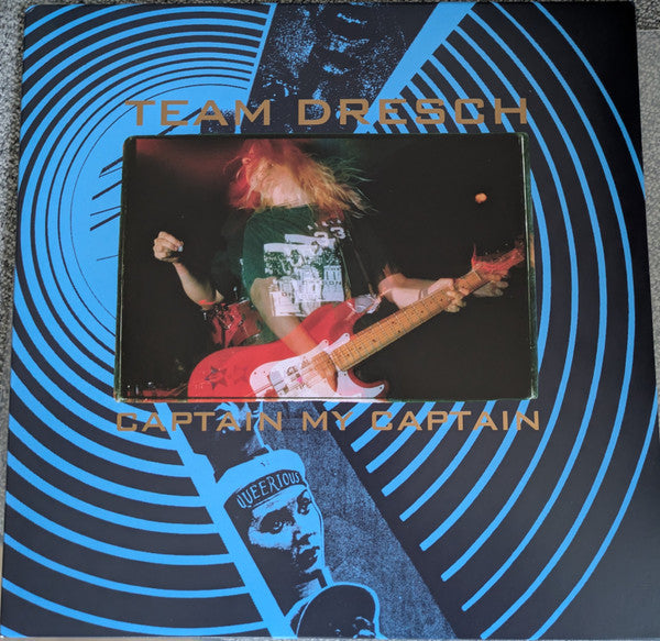 TEAM DRESCH - CAPTAIN MY CAPTAIN (BASS GUITAR RED VINYL)