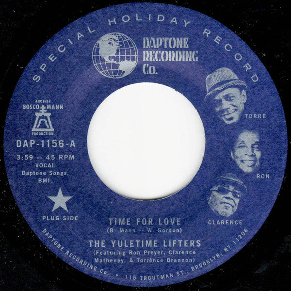 YULETIME LIFTERS - TIME FOR LOVE B/W TIME FOR LOVE (INSTRUMENTAL)