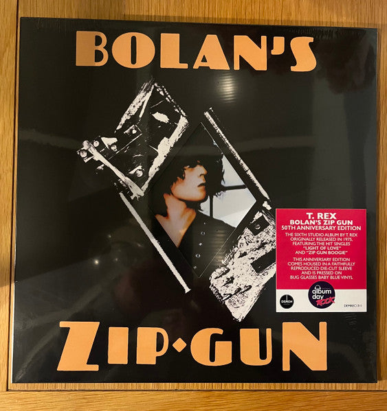 T. REX - BOLAN'S ZIP GUN (50TH ANNIVERSARY EDITION/BUG GLASSES BABY BLUE VINYL)