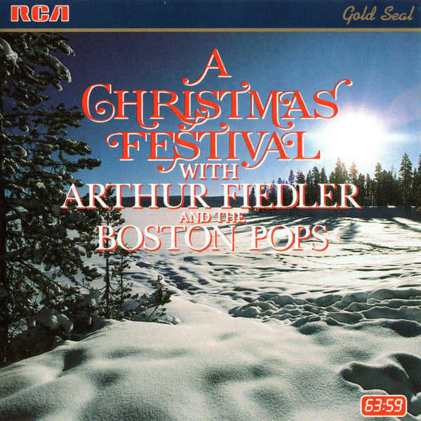 FIEDLER ARTHUR & THE BOSTON POPS ORCHESTRA - CHRISTMAS FESTIVAL