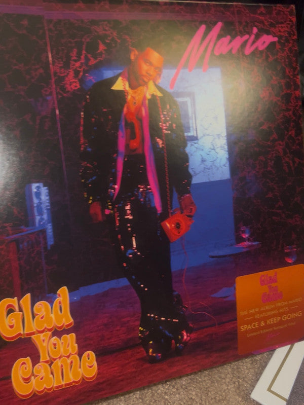 MARIO - GLAD YOU CAME (X) (ORANGE MARBLE VINYL)
