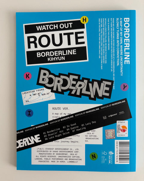 KIHYUN - BORDERLINE (ROUTE VER.)
