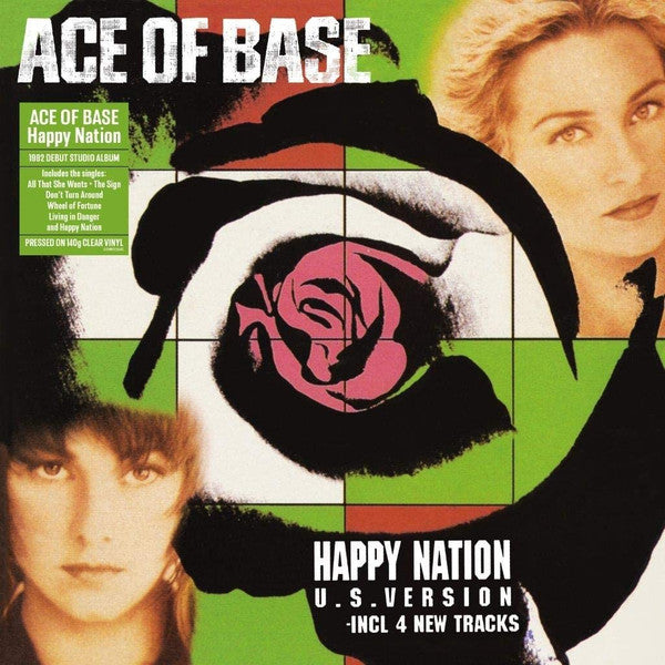 ACE OF BASE - HAPPY NATION (140G/CLEAR VINYL)