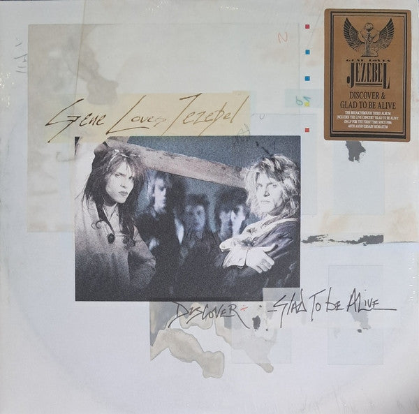 GENE LOVES JEZEBEL - DISCOVER/GLAD TO BE ALIVE (40TH ANNIVERSARY/2LP)