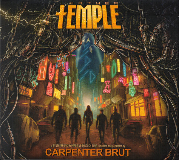 CARPENTER BRUT - LEATHER TEMPLE (DIGIPAK)
