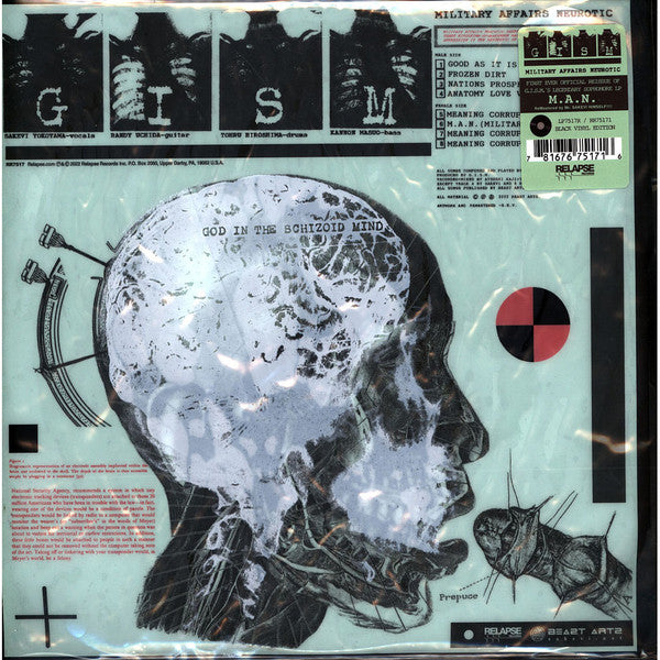 G.I.S.M. - MILITARY AFFAIRS NEUROTIC (REISSUE)
