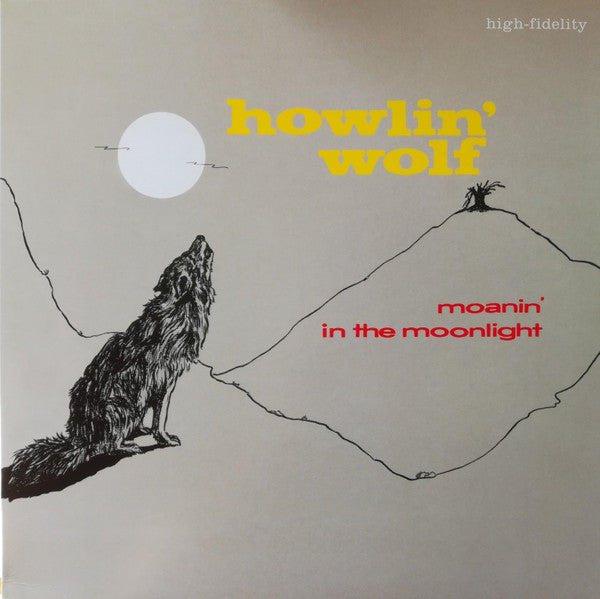HOWLIN' WOLF - MOANIN IN THE MOONLIGHT (180G/REMASTER/LIMITED/RED VINYL)